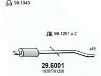 Toba esapament MINI MINI R50 R53 ASSO 296001