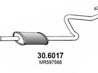 Toba esapament MITSUBISHI COLT VI Z3 A Z2 A ASSO 306017