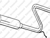 Toba esapament NISSAN SUNNY III Liftback N14 BOSAL 281-387