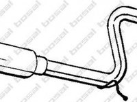 Toba esapament NISSAN SUNNY III N14 BOSAL 281-393