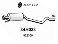 Toba esapament OPEL ASTRA F 56 57 ASSO 346033