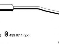 Toba esapament OPEL ASTRA G combi F35 ERNST 052245