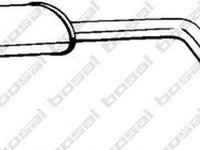 Toba esapament OPEL ASTRA J BOSAL 284-611