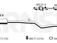 Toba esapament PEUGEOT 106 II 1 ERNST 500159