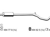 Toba esapament PEUGEOT 307 SW 3H ERNST 505079