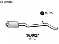 Toba esapament PEUGEOT 406 8B ASSO 366027