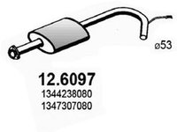 Toba esapament PEUGEOT BOXER platou sasiu 244 ASSO 126097