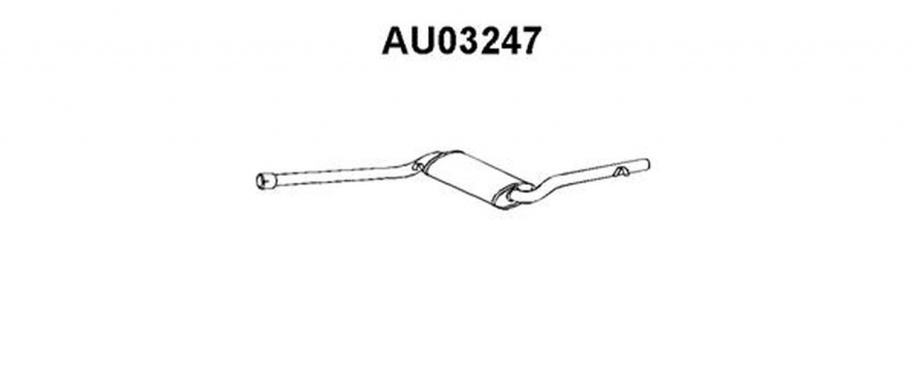 Toba esapament primara AUDI A4 Avant 8E5 B6 VENEPO
