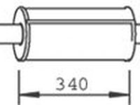Toba esapament primara CITROEN JUMPER bus 230P DINEX 33303