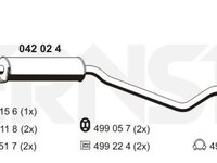 Toba esapament primara OPEL ASTRA F 56 57 ERNST 042024