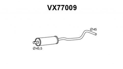 Toba esapament primara OPEL CORSA C F08 F68 V