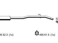 Toba esapament primara RENAULT CLIO II BB0 1 2 CB0 1 2 ERNST 522076