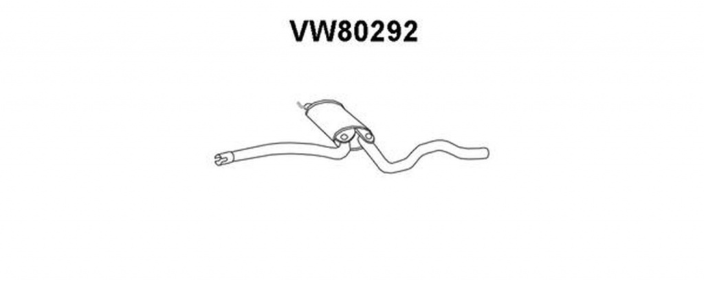 Toba esapament primara VW PASSAT Variant 3A5 35I VENEPORTE VW80292