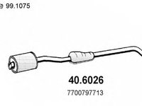 Toba esapament RENAULT CLIO I B C57 5 357 ASSO 406026