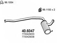 Toba esapament RENAULT LAGUNA I Grandtour K56 ASSO 406047