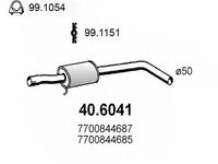 Toba esapament RENAULT Scenic I JA0 1 ASSO 406041