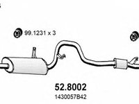 Toba esapament SUZUKI VITARA Cabrio ET TA ASSO 528002