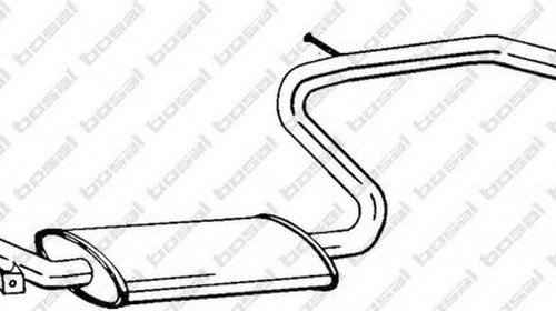 Toba esapament VOLVO S40 I VS BOSAL 283-837