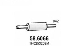 Toba esapament VW GOLF III Cabriolet 1E7 ASSO 586066