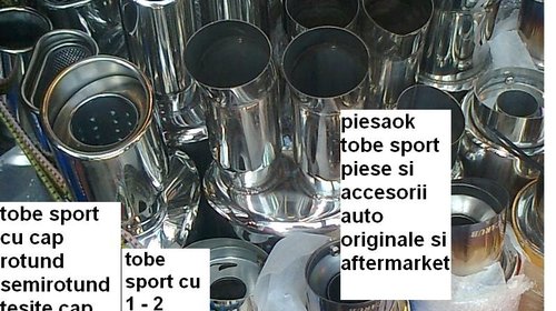 Toba / tobe sport inox silencer sunet