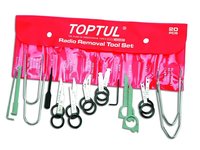 Toptul trusa pt demontat radio cd bmw,mercedes,skoda,opelvwaudirenault