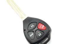 Toyota carcasa cheie 3 1 butoane cu buton rosu panica fara logo CC245 CARGUARD