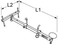 Traversa sustinere motor 160 0090 KS TOOLS