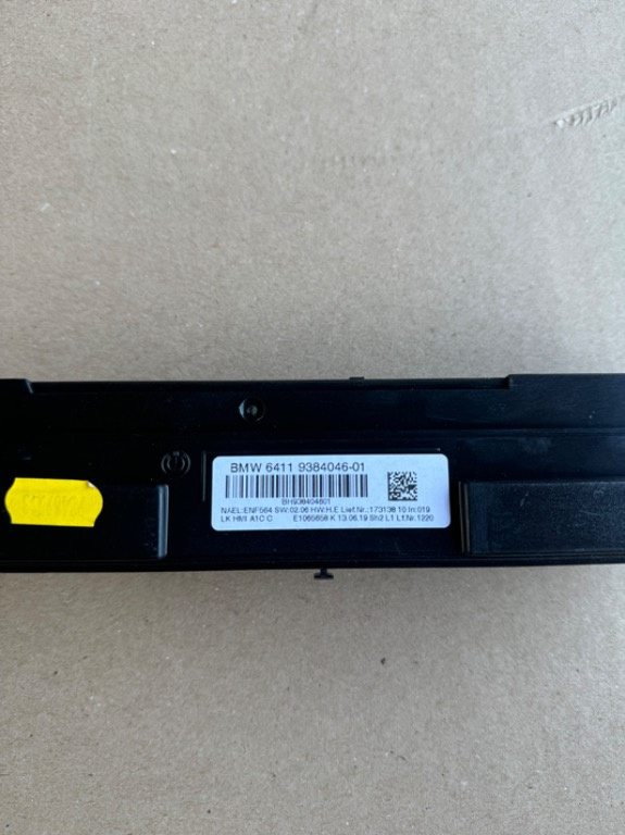 Trim BMW 1 Series F20 F21 LCI control unit climate