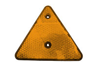 Triunghi / Catadioptru reflectorizant galben pentru remorca auto
