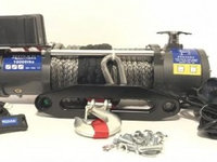 Troliu Atv Husar Winch 5.5CP, 12V, 4536Kg, 28M BST10000LBS12V-S