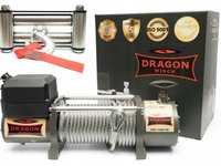 Troliu Electric Dragon Winch 14000lbs (trager 6360kg) la 12V