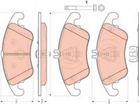 Trw set placute frana fata pt mercedes c-class(w204),e-class(w212)