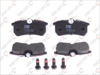 Trw set placute frana spate pt ford focus 1