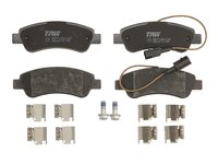 Trw set placute frana spate pt jumper,ducato,boxer dupa 2006- sistem franare bosch