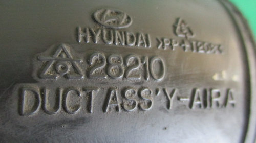TUB / FURTUN / RACORD AER HYUNDAI TERRACAN 2.9 CRDI FAB. 2001 – 2006 ⭐⭐⭐⭐⭐