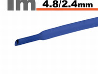 Tub Termocontractibil Albastru • 4,8 / 2,4 mm 11025K