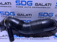 Tub Tubulatura Furtun Conducta Admisie Aer Turbo Turbina Turbosuflanta VW Tiguan 2.0 TDI CBAA CBAB CBBB CBBA CFFB CFFA CFFD CFGB CLJA 2008 - 2018 Cod 5N0129656B 5N0129656 5N0129654 5N0129635