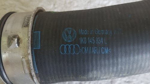 Tubulatura traseu intercooler VW Jetta 2006 1.9 TDI BXE