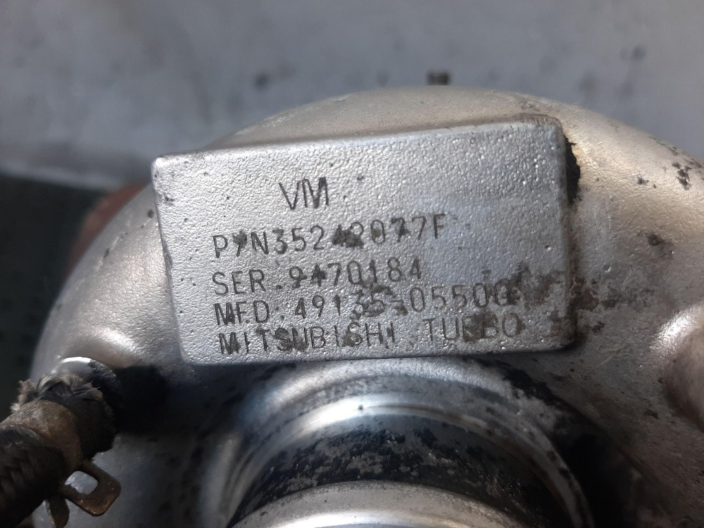 Turbina 3.1 td vm73b 140 cp jeep grand c