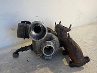 Turbina Audi A3 Sportback 8PA 1.9 tdi 2003-2010 are cod 038253014G motor BKC BXE 105 CP 77 KW