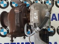 Turbina bmw 318 d 143 cp cod motor n47 completa