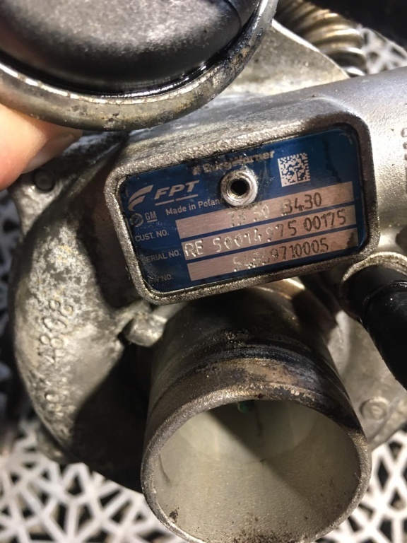 Turbina Fiat Panda 1,3 jtd , cod turbo 5