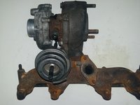 Turbina + Galerie de Evacuare AUDI / VW / SKODA 1.9 TDI