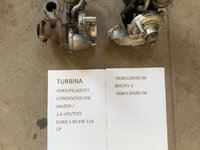 TURBINA Mazda 3 1.6 Diesel EURO 5 84 kw 114 CP - 116 CP 9686120680-06