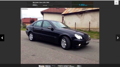 Turbina mercedes c class an 2002 motor 2.2cdi