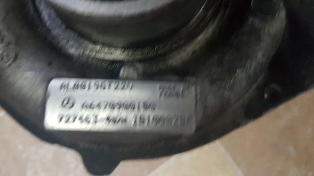 TURBINA MERCEDES E CLASS 2.7 CDI W211 CO