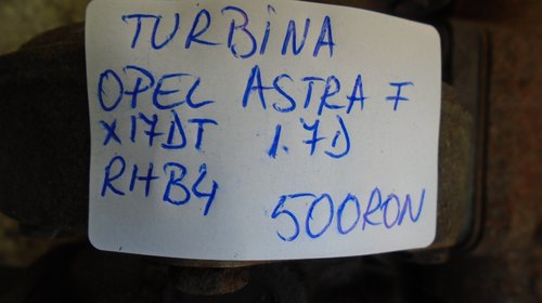 Turbina opel astra f 1.7d cod x17dtrhb4