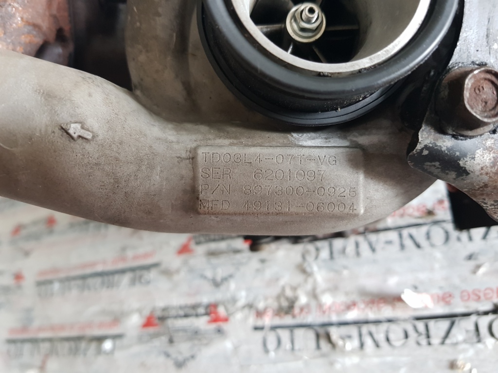 Turbina Opel Combo C 1.7CDTi 16v 101cp Z