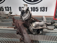 Turbina si Galerie Evacuare CITROËN C4 I Grand Picasso 2.0 HDi 136cp an 2006 - 2013 cod: 9654919580