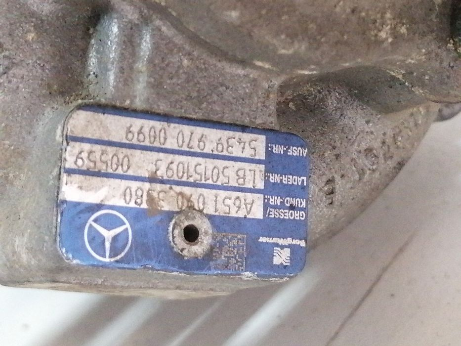 Turbina turbine Bi-turbo W212 E Class C 
